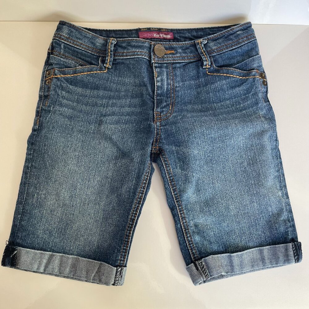 Epic Threads Girls Denim Jean Bermuda Shorts Size 12